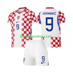 Dječja Domaći Home Dresova Hrvatska Andrej Kramaric 9 World Cup 2026 Kratkih Rukava Dječja Domaći Home Dresova Hrvatska Andrej Kramaric 9 World Cup 2026 Kratkih Rukava