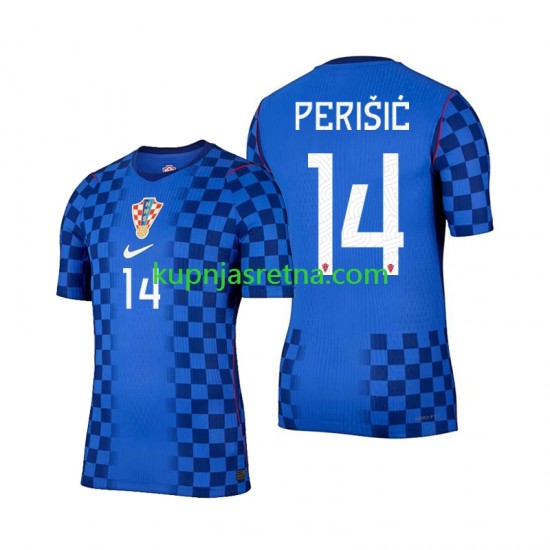 Muškarci Gostujući Away Dresova Hrvatska Ivan Perisic 14 World Cup 2026 Kratkih Rukava