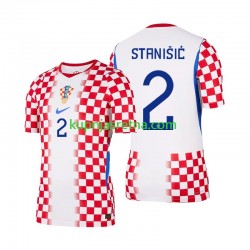 Muškarci Domaći Home Dresova Hrvatska Josip Stanisic 2 World Cup 2026 Kratkih Rukava
