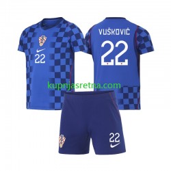Dječja Gostujući Away Dresova Hrvatska Luka Vuskovic 22 World Cup 2026 Kratkih Rukava Dječja Gostujući Away Dresova Hrvatska Luka Vuskovic 22 World Cup 2026 Kratkih Rukava