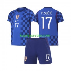 Dječja Gostujući Away Dresova Hrvatska Petar Sucic 17 World Cup 2026 Kratkih Rukava