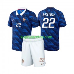 Dječja Domaći Home Dresova Francuska Hugo Ekitike 22 World Cup 2026 Kratkih Rukava