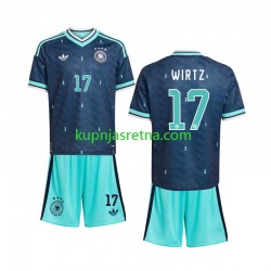 Dječja Gostujući Away Dresova Njemačka Florian Wirtz 17 World Cup 2026 Kratkih Rukava Dječja Gostujući Away Dresova Njemačka Florian Wirtz 17 World Cup 2026 Kratkih Rukava