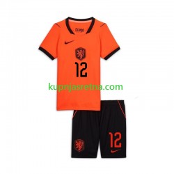 Dječja Domaći Home Dresova Nizozemska Jeremie Frimpong 12 World Cup 2026 Kratkih Rukava