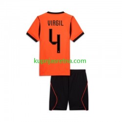 Dječja Domaći Home Dresova Nizozemska Virgil van Dijk 4 World Cup 2026 Kratkih Rukava Dječja Domaći Home Dresova Nizozemska Virgil van Dijk 4 World Cup 2026 Kratkih Rukava