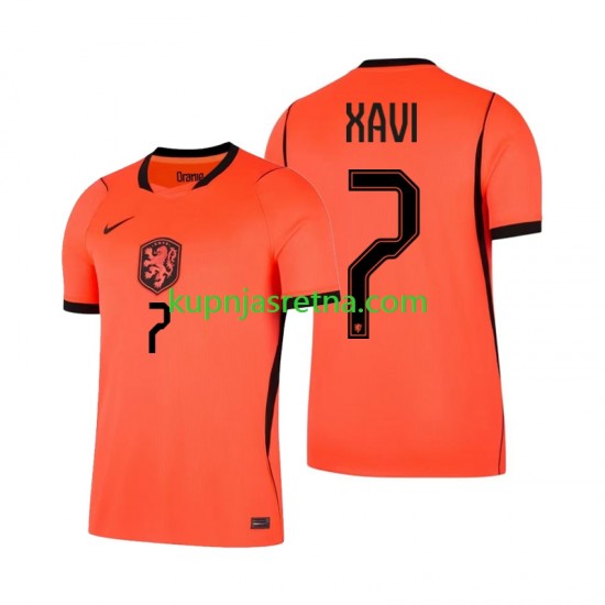 Muškarci Domaći Home Dresova Nizozemska Xavi Simons 7 World Cup 2026 Kratkih Rukava
