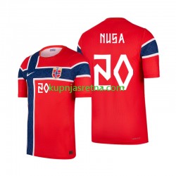 Muškarci Domaći Home Dresova Norveška Antonio Nusa 20 World Cup 2026 Kratkih Rukava