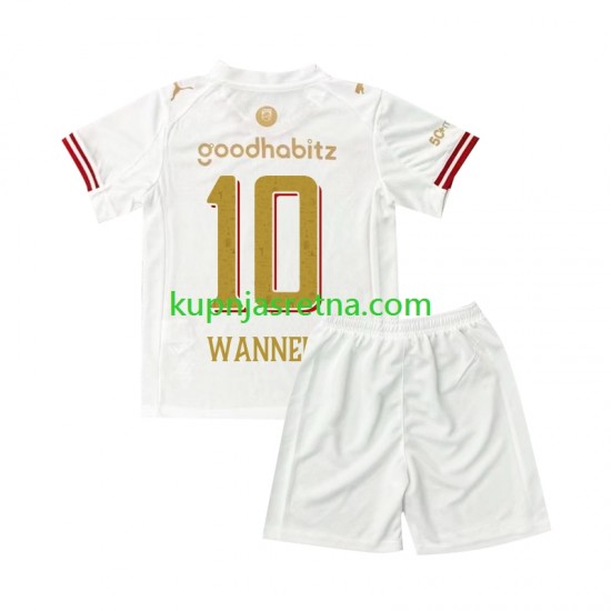 Dječja Četvrti Dresova PSV Eindhoven Paul Wanner 10 Efteling 2025-2026 Kratkih Rukava