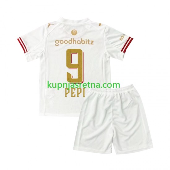 Dječja Četvrti Dresova PSV Eindhoven Ricardo Pepi 9 Efteling 2025-2026 Kratkih Rukava