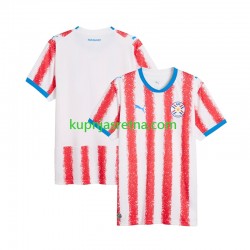 Muškarci Domaći Home Dresova Paraguay World Cup 2026 Kratkih Rukava