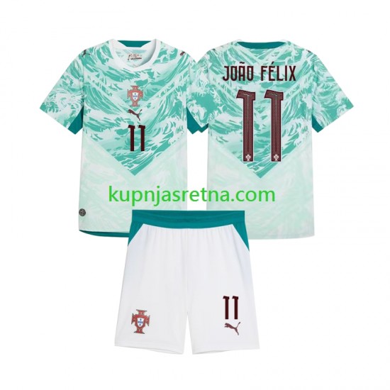 Dječja Gostujući Away Dresova Portugal Joao Felix 11 2026 2027 Kratkih Rukava