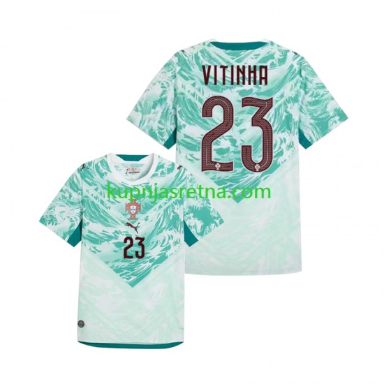 Muškarci Gostujući Away Dresova Portugal Vitinha 23 World Cup 2026 Kratkih Rukava