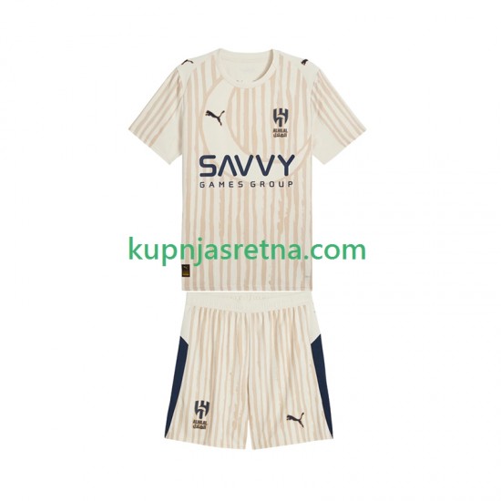 Dječja Gostujući Away Dresova Al Hilal CWC 2025-2026 Kratkih Rukava
