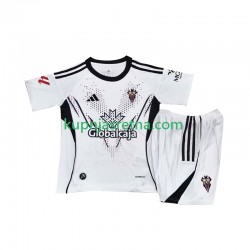 Dječja Domaći Home Dresova Albacete 2025-2026 Kratkih Rukava