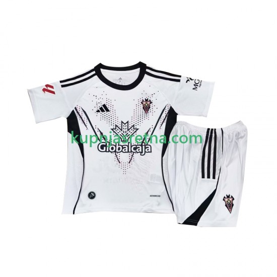 Dječja Domaći Home Dresova Albacete 2025-2026 Kratkih Rukava