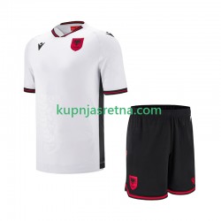 Dječja Gostujući Away Dresova Albanija 2025-2026 Kratkih Rukava Dječja Gostujući Away Dresova Albanija 2025-2026 Kratkih Rukava
