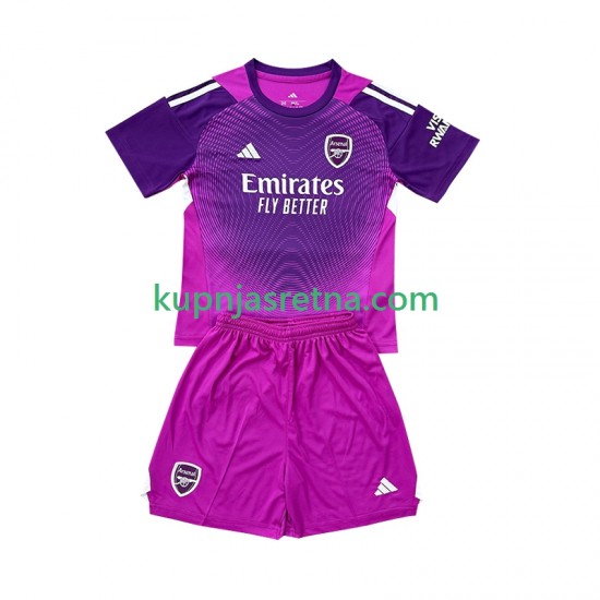 Dječja Treći Golmanski Dresova Arsenal 2025-2026 Kratkih Rukava