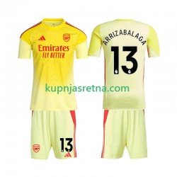 Dječja Domaći Home Golmanski Dresova Arsenal Kepa Arrizabalaga 13 2025-2026 Kratkih Rukava