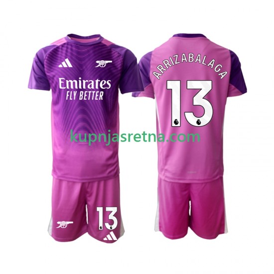 Dječja Treći Golmanski Dresova Arsenal Kepa Arrizabalaga 13 2025-2026 Kratkih Rukava