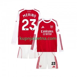 Dječja Domaći Home Dresova Arsenal Merino 23 2025-2026 Dugim Rukavima