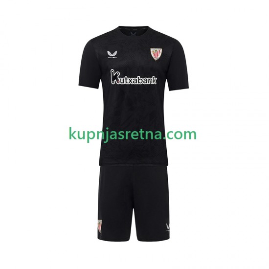 Dječja Domaći Home Golmanski Dresova Athletic Bilbao 2025-2026 Kratkih Rukava