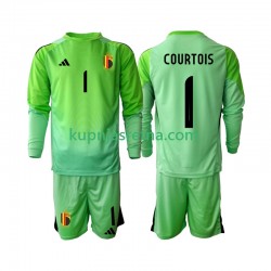 Dječja Domaći Home Golmanski Dresova Belgija Thibaut Courtoi 1 2025 Dugim Rukavima