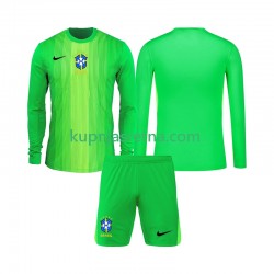Dječja Domaći Home Golmanski Dresova Brazil 2026 Dugim Rukavima