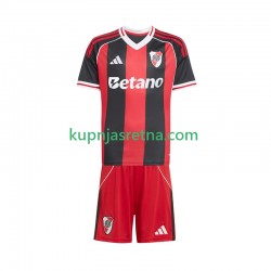 Dječja Gostujući Away Dresova River Plate 2025-2026 Kratkih Rukava Dječja Gostujući Away Dresova River Plate 2025-2026 Kratkih Rukava
