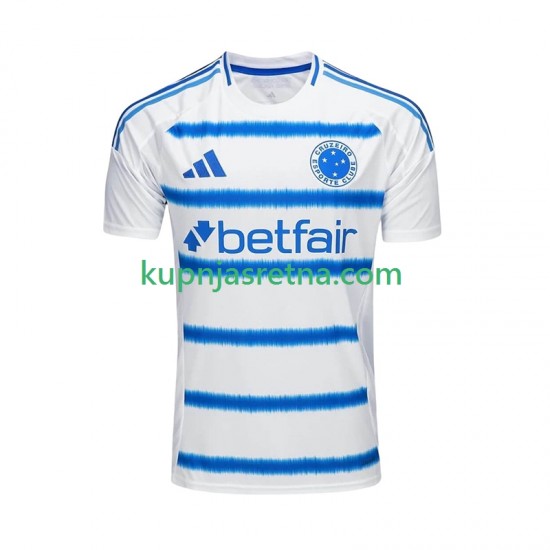 Muškarci Gostujući Away Dresova Cruzeiro 2025-2026 Kratkih Rukava