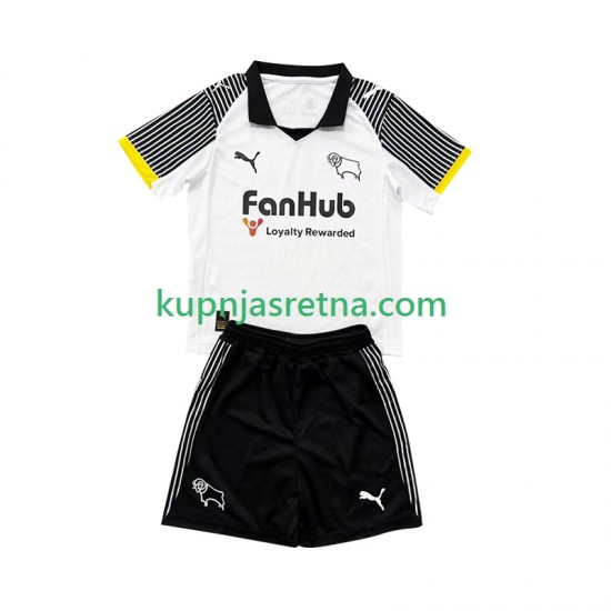 Dječja Domaći Home Dresova Derby County 2025-2026 Kratkih Rukava