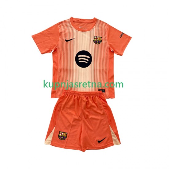 Dječja Četvrti Golmanski Dresova FC Barcelona 2025-2026 Kratkih Rukava