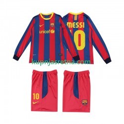 Dječja Domaći Home Dresova FC Barcelona Lionel Messi 10 Retro 2010 2011 Dugim Rukavima