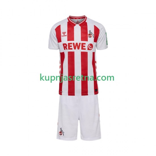 Dječja Domaći Home Dresova FC Köln 2025-2026 Kratkih Rukava