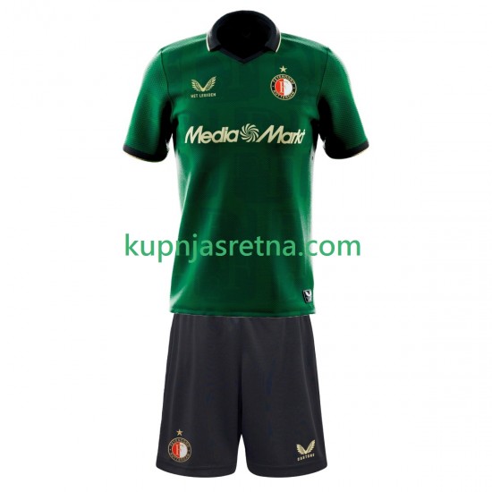 Dječja Četvrti Dresova Feyenoord Rotterdam 2025-2026 Kratkih Rukava