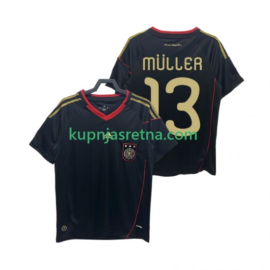 Muškarci Gostujući Away Dresova Njemačka MULLER 13 Retro 2010 Kratkih Rukava