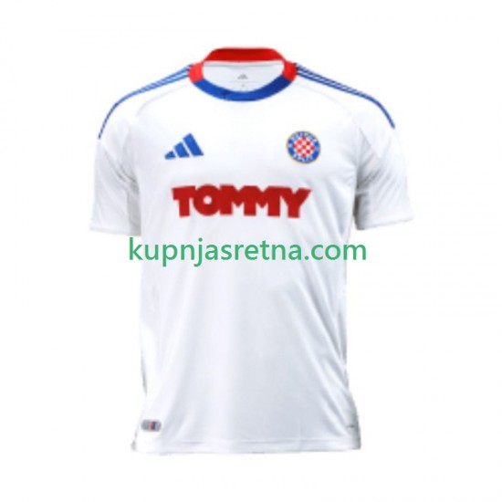 Muškarci Domaći Home Dresova HNK Hajduk 2025-2026 Kratkih Rukava