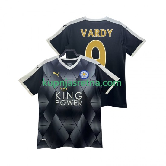 Muškarci Gostujući Away Dresova Leicester City VARDY 9 Retro 2014 2015 Kratkih Rukava