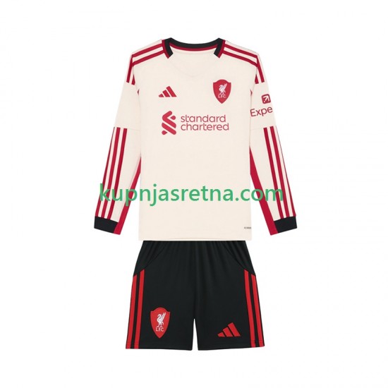 Dječja Gostujući Away Dresova Liverpool 2025-2026 Dugim Rukavima