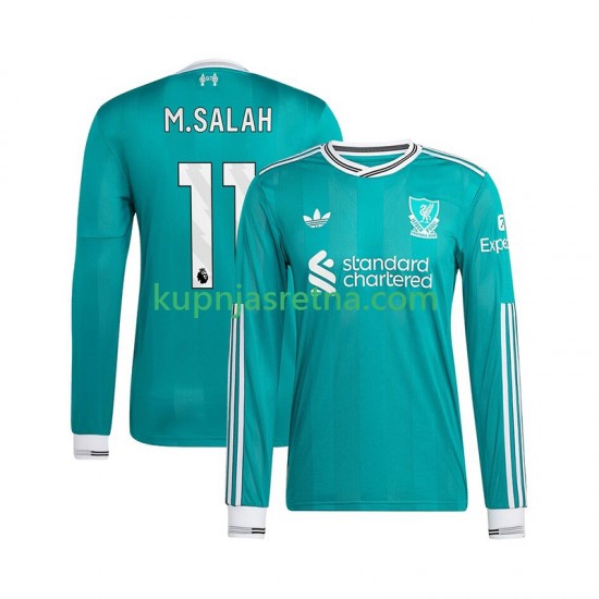 Muškarci Treći Dresova Liverpool Mohamed Salah 11 2025-2026 Dugim Rukavima