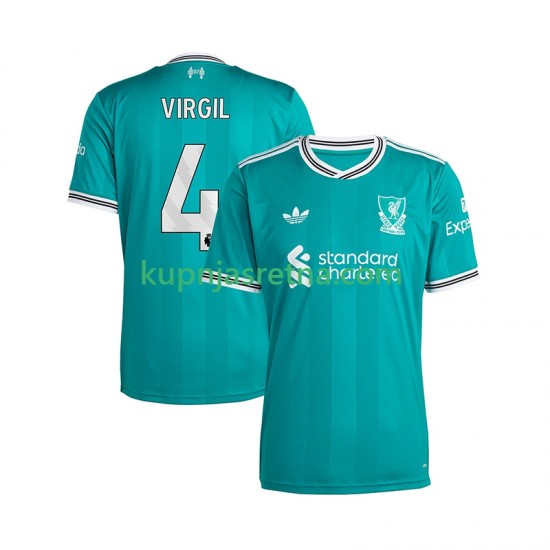 Muškarci Treći Dresova Liverpool Virgil van Dijk 4 2025-2026 Kratkih Rukava