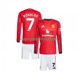 Dječja Domaći Home Dresova Manchester United Cristiano Ronaldo 7 2025-2026 Dugim Rukavima Dječja Domaći Home Dresova Manchester United Cristiano Ronaldo 7 2025-2026 Dugim Rukavima