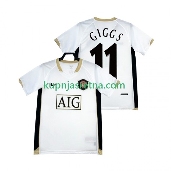 Muškarci Gostujući Away Dresova Manchester United GIGGS 11 Retro 2006-2007 Kratkih Rukava