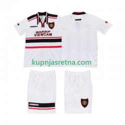 Dječja Gostujući Away Dresova Manchester United Retro 1998 Kratkih Rukava