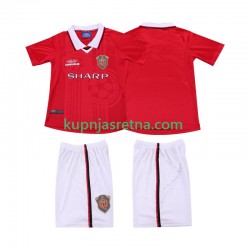 Dječja Domaći Home Dresova Manchester United Retro 1999 2000 Kratkih Rukava