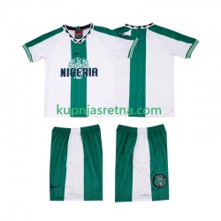 Dječja Gostujući Away Dresova Nigerija Retro 1996 Kratkih Rukava Dječja Gostujući Away Dresova Nigerija Retro 1996 Kratkih Rukava