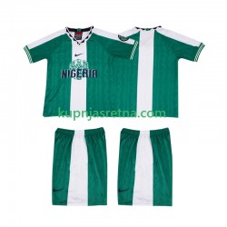 Dječja Domaći Home Dresova Nigerija Retro 1996 Kratkih Rukava Dječja Domaći Home Dresova Nigerija Retro 1996 Kratkih Rukava