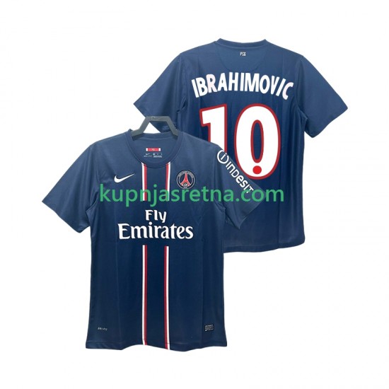 Muškarci Domaći Home Dresova Paris Saint-Germain IBRAHIMOVIC 10 Retro 2012 2013 Kratkih Rukava