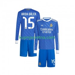 Dječja Treći Dresova Real Madrid Arda Guler 15 2025-2026 Dugim Rukavima Dječja Treći Dresova Real Madrid Arda Guler 15 2025-2026 Dugim Rukavima