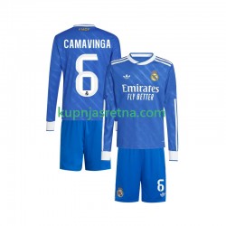Dječja Treći Dresova Real Madrid Camavinga 6 2025-2026 Dugim Rukavima Dječja Treći Dresova Real Madrid Camavinga 6 2025-2026 Dugim Rukavima