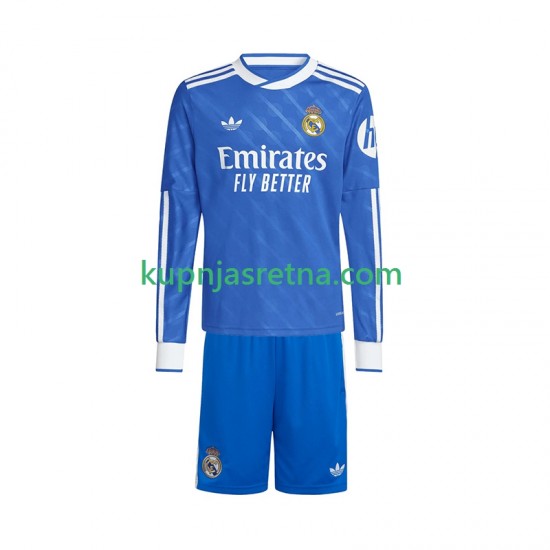 Dječja Treći Dresova Real Madrid 2025-2026 Dugim Rukavima